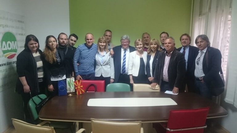 Ко-претседателот на Европските Зелени Бутикофер во работна посета на ДОМ