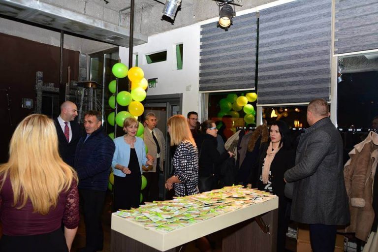 Прослава на ДОМ за полноправно членство во Европските Зелени