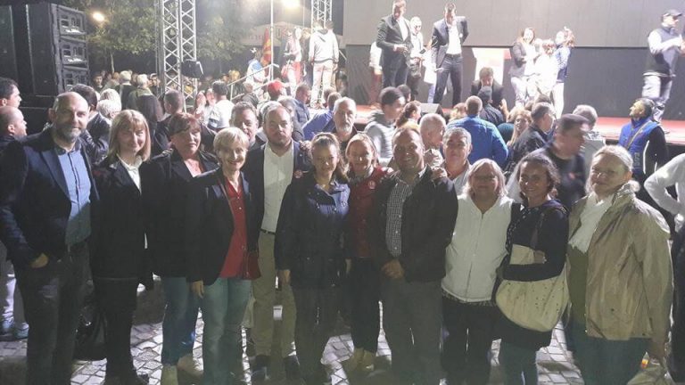 Митинг на коалицијата за Живот во Македонија во Ѓорче Петров