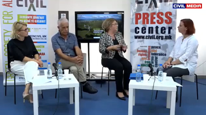 Заменик-министерката Христина Оџаклиеска, на панел дискусија на Зелен ЦИВИЛ￼