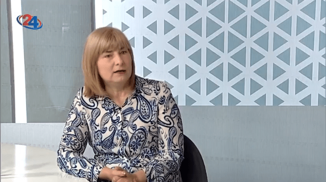 Разговор со маја Морачанин, пратеничка и претседателка на ДОМ, видео 1 (Студио 10)