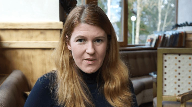 Урша Згојзник – Ко-претседателка на словенечката Зелена партија VESNA#ЗаедноЗаЗеленПрогрес